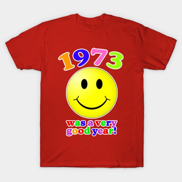 1973 Was A Very Good Year T-Shirt by Vandalay Industries